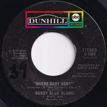 画像をギャラリービューアに読み込む, Bobby Blue Bland - This Time I&#39;m Gone For Good / Where Baby Went (7 inch Record / Used)
