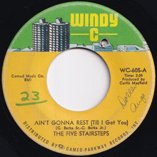 画像をギャラリービューアに読み込む, Five Stairsteps - Ain&#39;t Gonna Rest (Till I Get You) / You Can&#39;t See (7 inch Record / Used)
