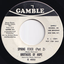 画像をギャラリービューアに読み込む, Brothers Of Hope - Spring Fever (Part 1) / (Part 2) (7 inch Record / Used)
