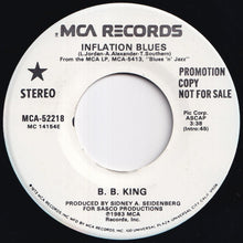 画像をギャラリービューアに読み込む, B.B. King - Inflation Blues / Inflation Blues (7 inch Record / Used)
