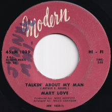 画像をギャラリービューアに読み込む, Mary Love - Talkin' About My Man / Dance Children Dance (7 inch Record / Used)
