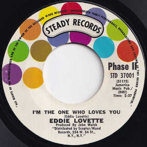 Eddie Lovette - Me And You And A Dog Named Boo / I'm The One Who Loves You (7 inch Record / Used)
