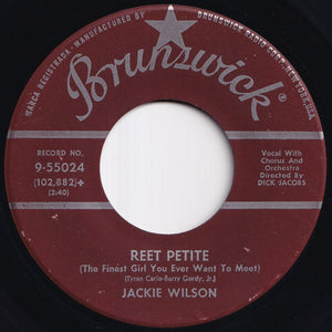 Jackie Wilson - Reet Petite / By The Light Of The Silvery Moon (7 inch Record / Used)