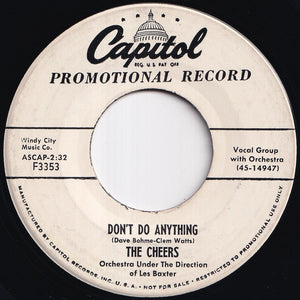 Cheers - Chicken / Don't Do Anything (7 inch Record / Used)