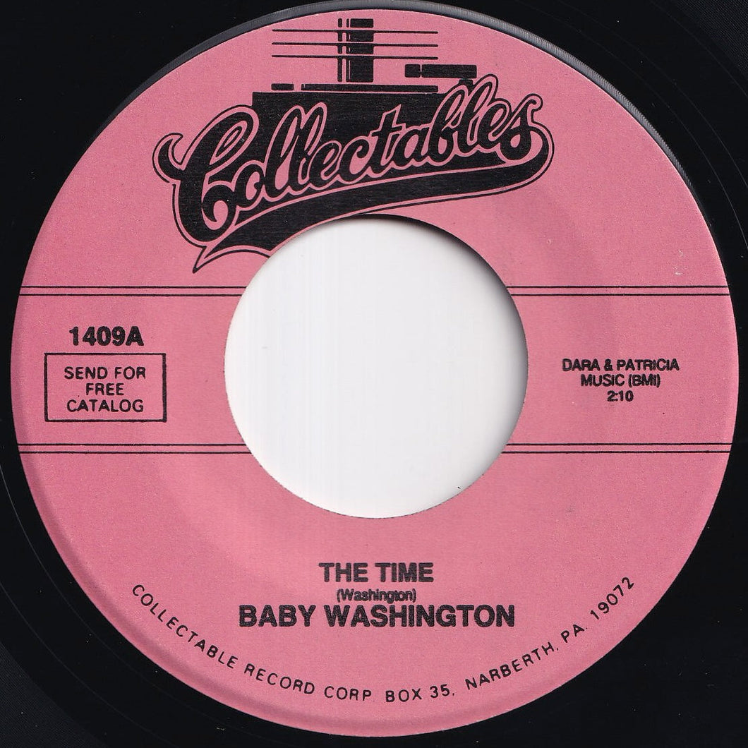 Baby Washington - The Time / You Never Could Be Mine (7 inch Record / Used)