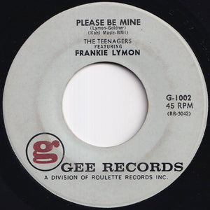 Frankie Lymon, Teenagers - Why Do Fools Fall In Love / Please Be Mine (7 inch Record / Used)