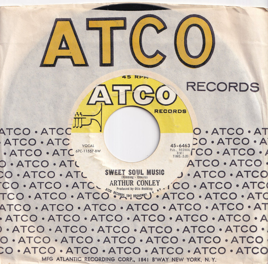 Arthur Conley - Sweet Soul Music / Let's Go Steady (7 inch Record / Used)