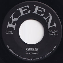 画像をギャラリービューアに読み込む, Sam Cooke - (I Love You) For Sentimental Reasons / Desire Me (7 inch Record / Used)
