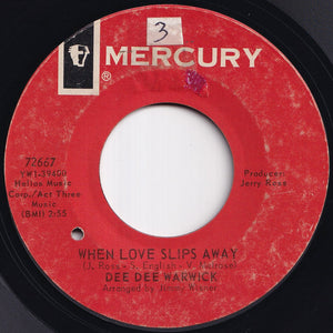 Dee Dee Warwick - When Love Slips Away / House Of Gold (7 inch Record / Used)