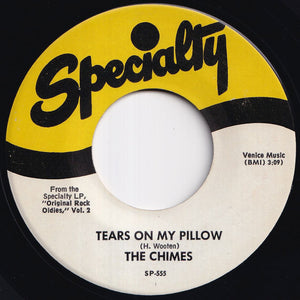 Chimes - Tears On My Pillow / Zindy Lou (7 inch Record / Used)