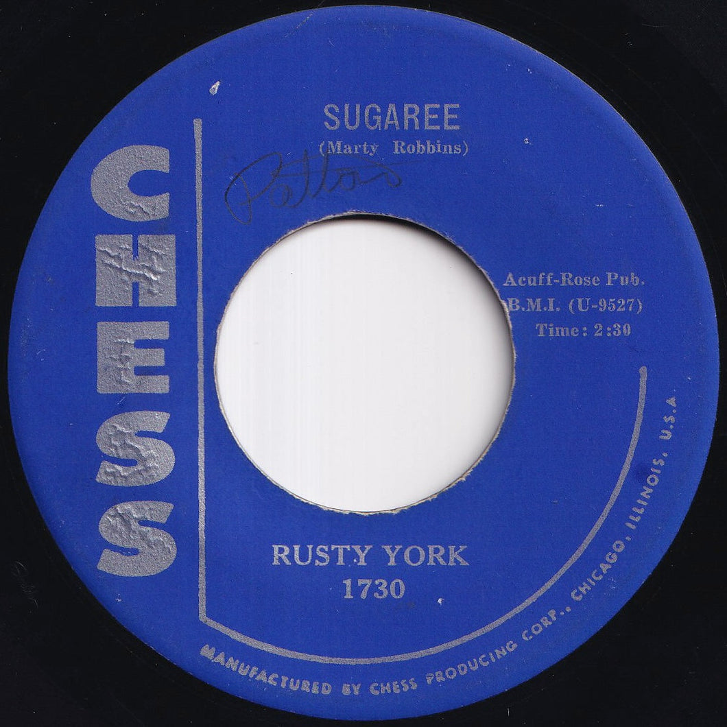 Rusty York - Sugaree / Red Rooster (7 inch Record / Used)
