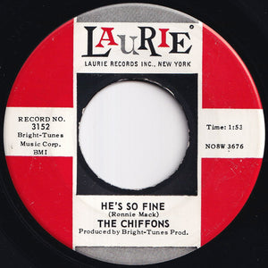 Chiffons - He's So Fine / Oh My Love (7 inch Record / Used)