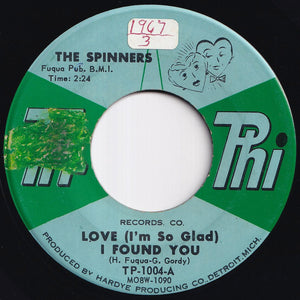 Spinners - Love (I'm So Glad) I Found You / Sudbuster (7 inch Record / Used)