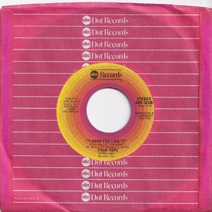 Four Tops - Feel Free / I Know You Like It (7 inch Record / Used)