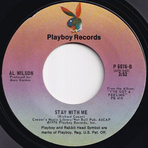 Al Wilson - Baby I Want Your Body / Stay With Me (7 inch Record / Used)