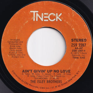 Isley Brothers - It's A Disco Night (Rock Don't Stop) / Ain't Givin' Up No Love (7 inch Record / Used)