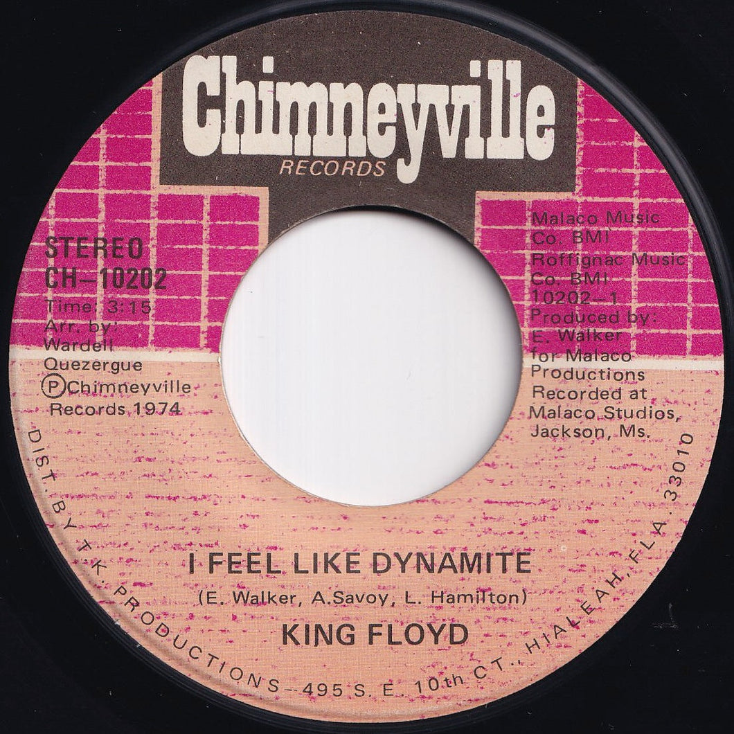 King Floyd - I Feel Like Dynamite / Handle With Care (7 inch Record / Used)