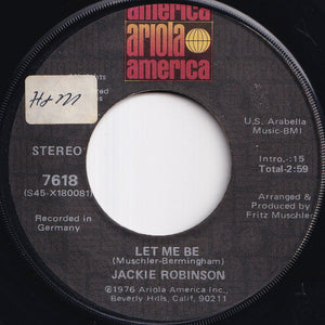 Jackie Robinson - Movin' Like A Superstar / Let Me Be (7 inch Record / Used)