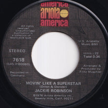 画像をギャラリービューアに読み込む, Jackie Robinson - Movin&#39; Like A Superstar / Let Me Be (7 inch Record / Used)
