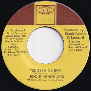 Eddie Kendricks - Shoeshine Boy / Hooked On Your Love (7 inch Record / Used)