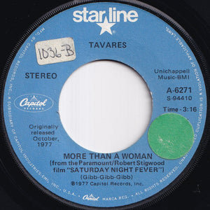 Tavares - More Than A Woman / Whodunit (7 inch Record / Used)