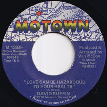 画像をギャラリービューアに読み込む, David Ruffin - Heavy Love /  Love Can Be Hazardous To Your Health (7 inch Record / Used)
