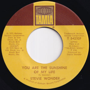 Stevie Wonder - You Are The Sunshine Of My Life / Tuesday Heartbreak (7 inch Record / Used)