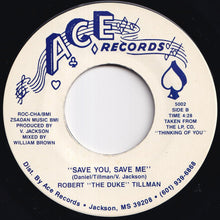 画像をギャラリービューアに読み込む, Robert The Duke Tillman - Thinking Of You / Save You, Save Me (7 inch Record / Used)
