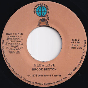 Brook Benton - Soft / Glow Love (7 inch Record / Used)