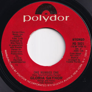 Gloria Gaynor - Let Me Know (I Have A Right) / One Number One (7 inch Record / Used)