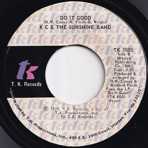 K. C. & The Sunshine Band - Queen Of Clubs / Do It Good (7 inch Record / Used)