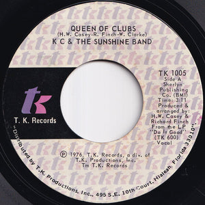 K. C. & The Sunshine Band - Queen Of Clubs / Do It Good (7 inch Record / Used)