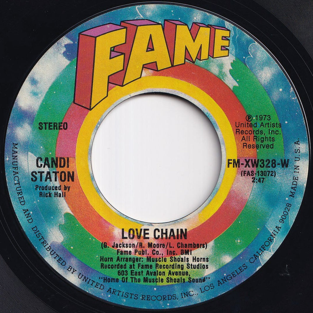 Candi Staton - Love Chain / I'm Gonna Hold On (To What I Got This Time) (7 inch Record / Used)