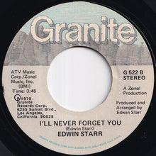 Load image into Gallery viewer, Edwin Starr - Pain / I&#39;ll Never Forget You (7 inch Record / Used)
