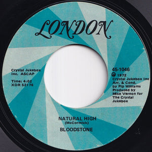 Bloodstone - Natural High / Peter's Jones (7 inch Record / Used)