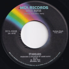 Load image into Gallery viewer, Stargard - Theme Song From &quot;Which Way Is Up&quot; / Disco Rufus (7 inch Record / Used)
