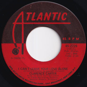 Clarence Carter - I Can't Leave Your Love Alone / Devil Woman (7 inch Record / Used)