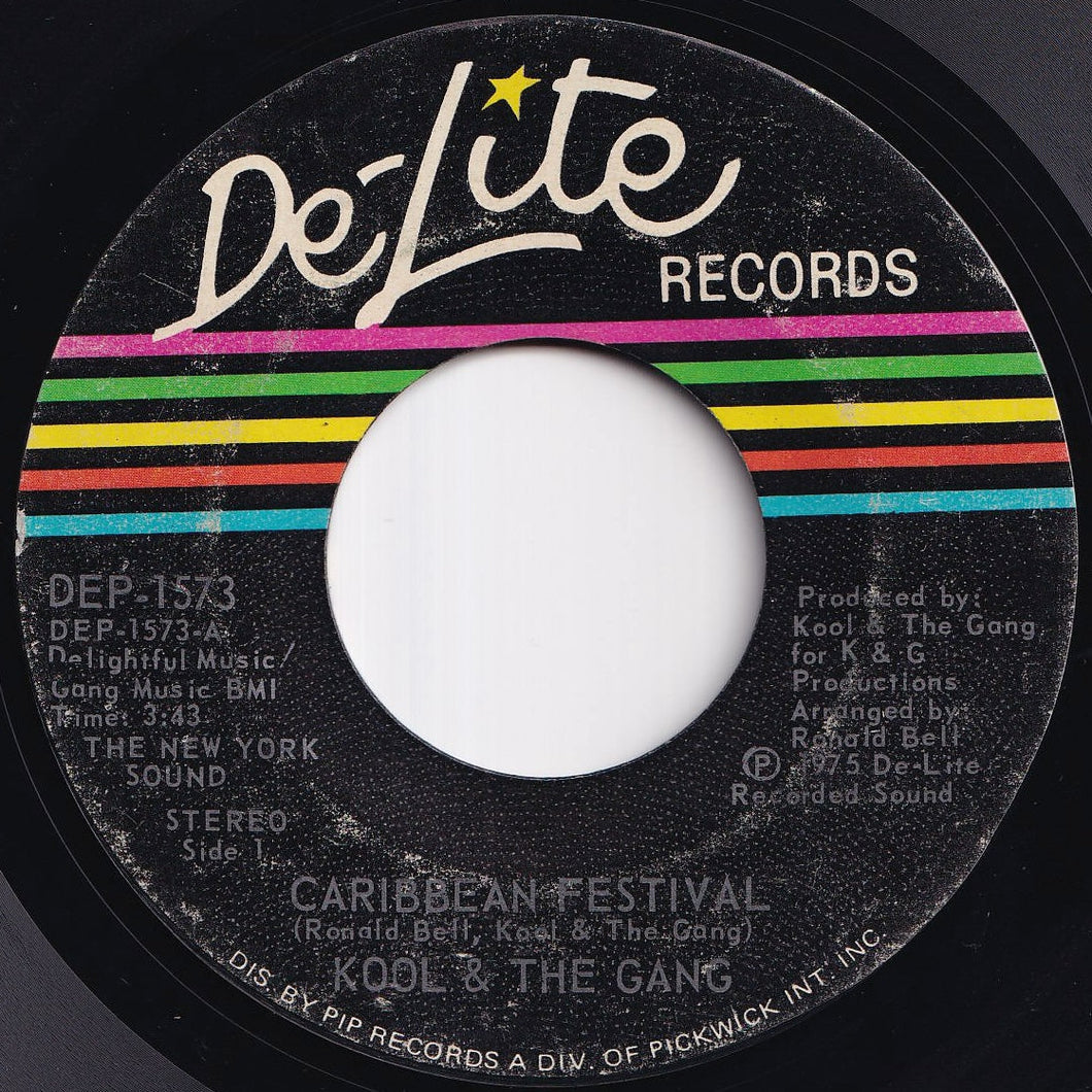 Kool & The Gang - Caribbean Festival / (Disco Version) (7 inch Record / Used)
