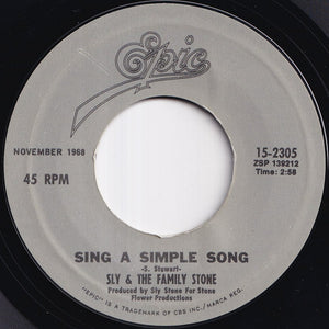 Sly & The Family Stone - Everyday People / Sing A Simple Song (7 inch Record / Used)