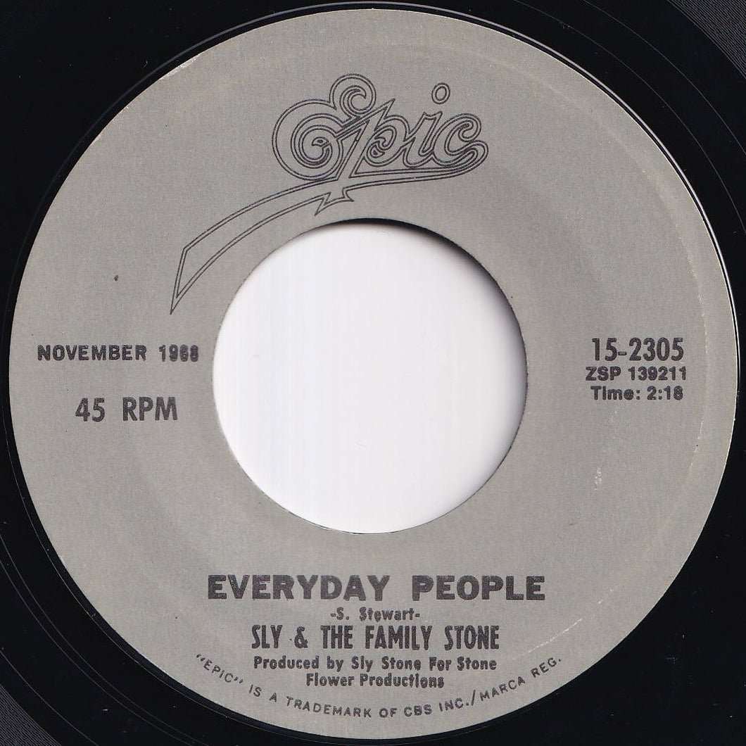 Sly & The Family Stone - Everyday People / Sing A Simple Song (7 inch Record / Used)