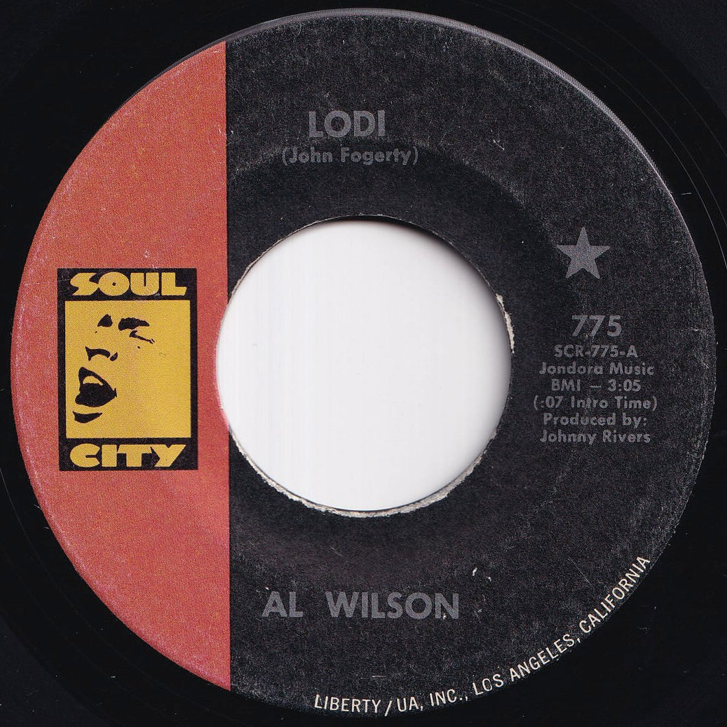 Al Wilson - Lodi / By The Time I Get To Phoenix (7 inch Record / Used)