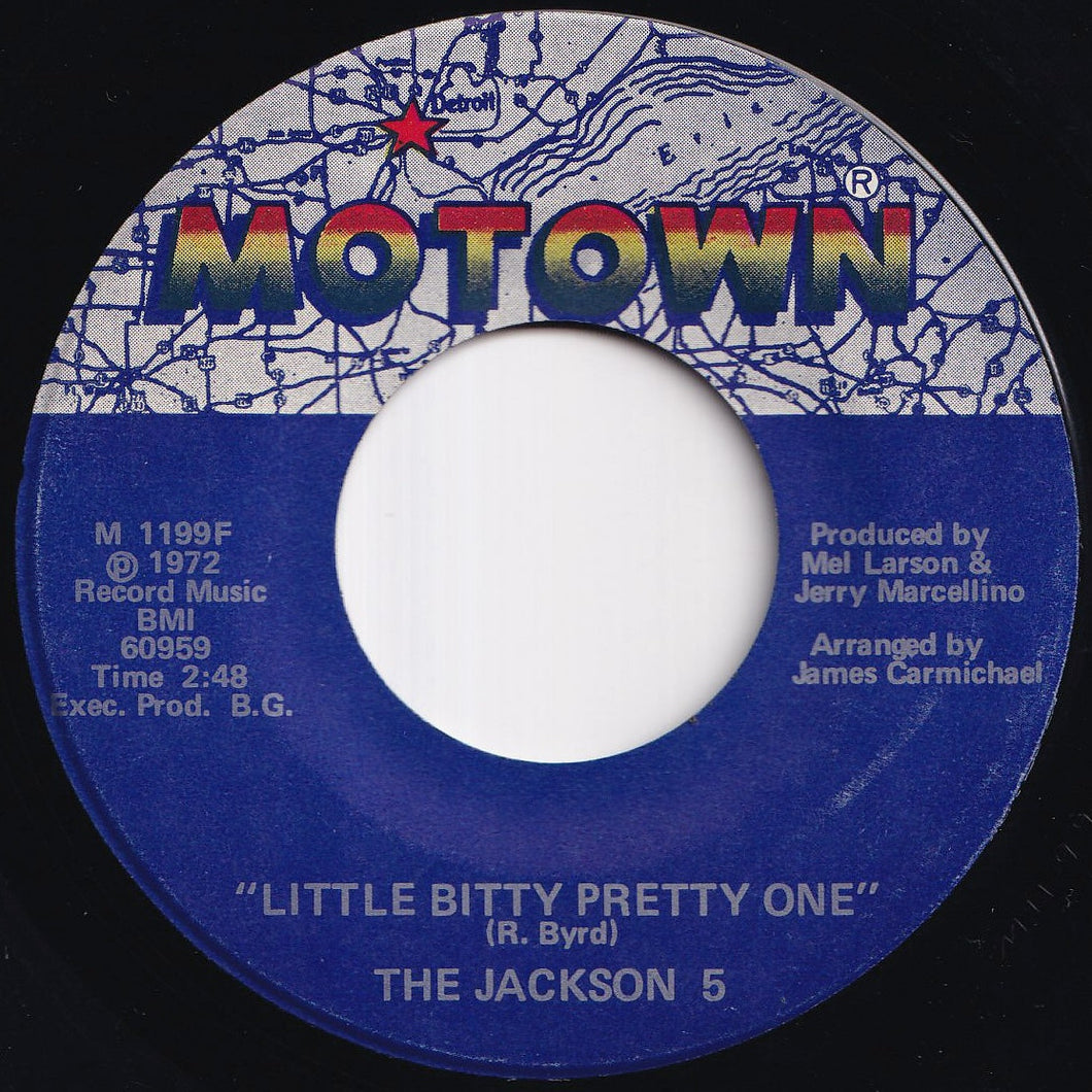 Jackson 5 - Little Bitty Pretty One / If I Have To Move A Mountain (7 inch Record / Used)