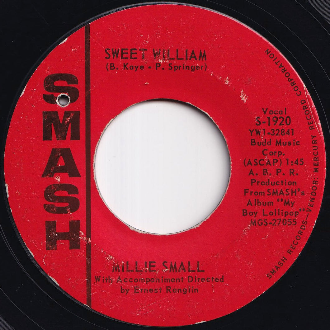 Millie Small - Sweet William / What Am I Living For (7 inch Record / Used)