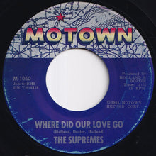 画像をギャラリービューアに読み込む, Supremes - Where Did Our Love Go / He Means The World To Me (7 inch Record / Used)
