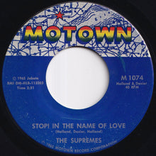 画像をギャラリービューアに読み込む, Supremes - Stop! In The Name Of Love / I&#39;m In Love Again (7 inch Record / Used)
