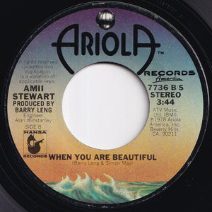 Amii Stewart - Knock On Wood / When You Are Beautiful (7 inch Record / Used)