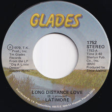 画像をギャラリービューアに読み込む, Latimore - Long Distance Love / Out To Get&#39;Cha (7 inch Record / Used)
