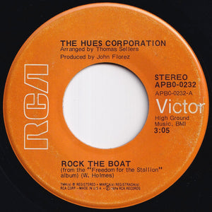 Hues Corporation - Rock The Boat / All Goin' Down Together (7 inch Record / Used)