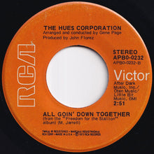 画像をギャラリービューアに読み込む, Hues Corporation - Rock The Boat / All Goin&#39; Down Together (7 inch Record / Used)
