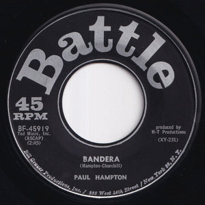 Paul Hampton - I'm In Love With A Bunny / Bandera (7 inch Record / Used)